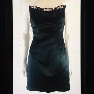 ABS by Allen Schwartz Strapless Cocktail Dress